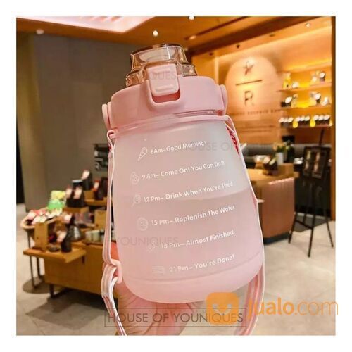 Botol Minum Viral 1,3 Liter | Botol Gemoy Korea