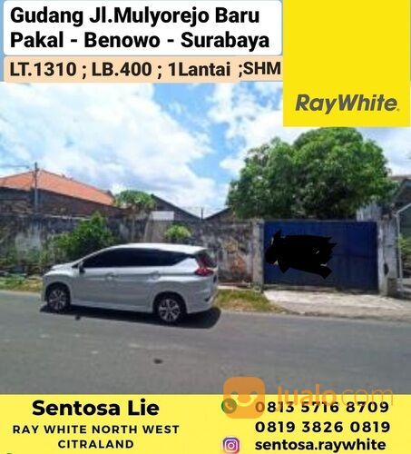 Gudang Mulyorejo Baru - Babat Jerawat - Pakal - Surabaya Barat - SHM