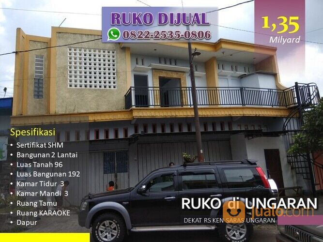 Ruko 2 Lantai Bonus 2 Ruang Karaoke Di Galpanas Kab. Semarang