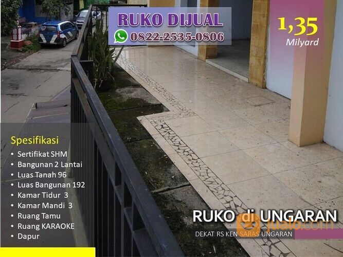 Ruko 2 Lantai Bonus 2 Ruang Karaoke Di Galpanas Kab. Semarang