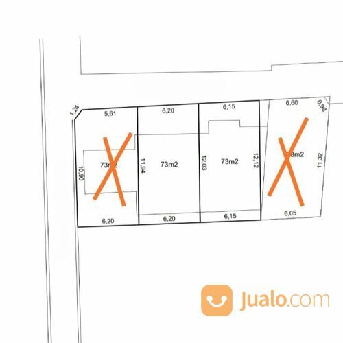 Rumah Non Cluster di Kecapi Jagakarsa Jakarta Selatan