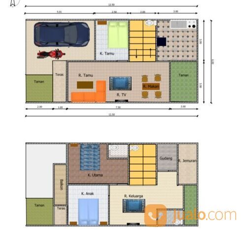Rumah Non Cluster di Kecapi Jagakarsa Jakarta Selatan