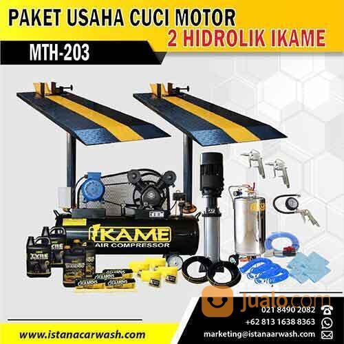 PAKET CUCI MOTOR “2 HIDROLIK” MTH-203