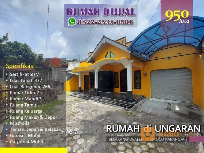 Rumah Murah Di Ungaran, Rumah Murah 3 Lantai Di Ungaran Kota, WA/Tlp : 0822-2535-0806