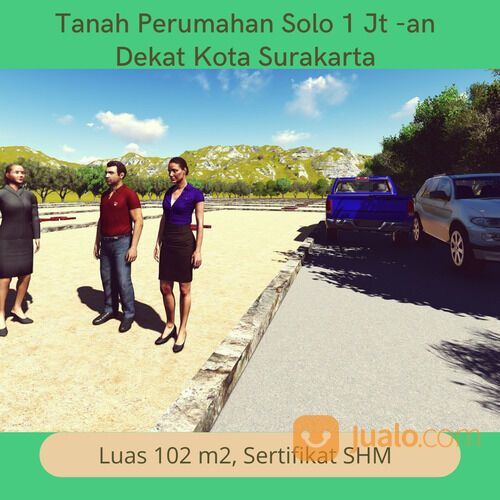Tanah Solo Dekat SPBU Semanggi 1 Jt -an