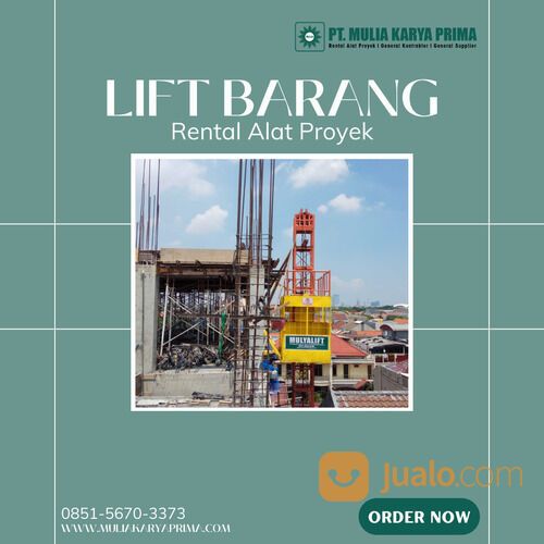 Sewa Lift Barang Cilegon Kapasitas 1-2 ton Single/Double cabin