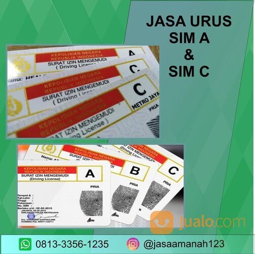 Biro Jasa Sim A dan Sim C Murah di Kepanjen, Malang