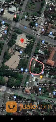 Tanah Istimewa Strategis Alun Alun Taman Pancasila, Karanganyar