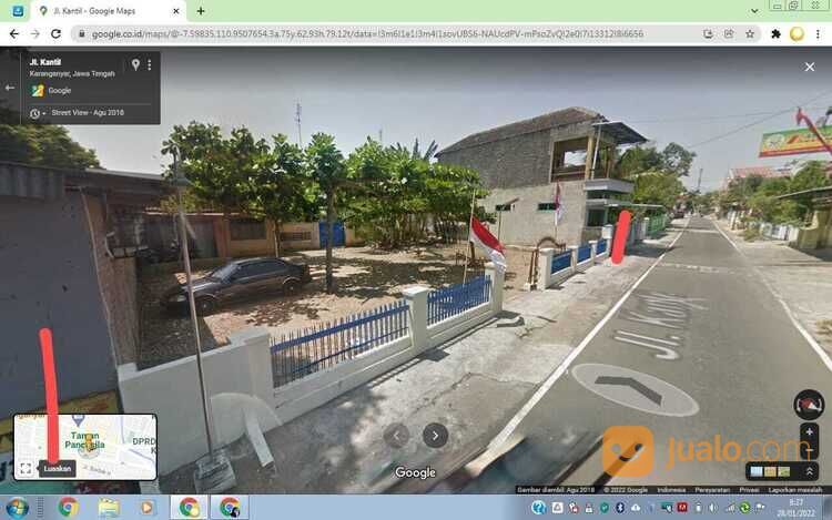 Tanah Istimewa Strategis Alun Alun Taman Pancasila, Karanganyar