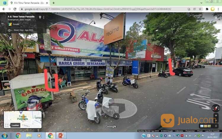 Tanah Istimewa Strategis Alun Alun Taman Pancasila, Karanganyar