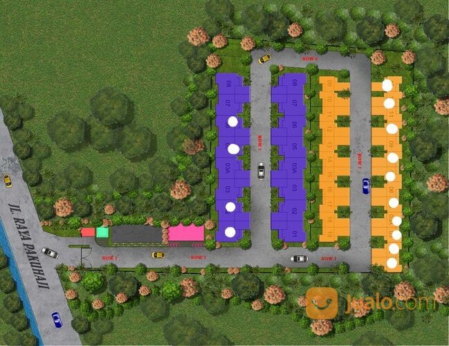 Rumah 2 Lantai Tanpa Dp di Sepatan Barata Residence