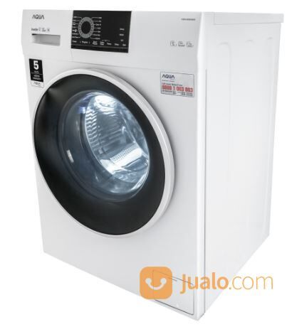 mesin cuci pintu depan merk aqua inverter watt murah istimewa