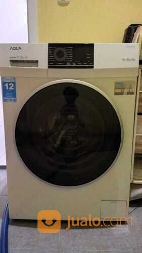 mesin cuci pintu depan merk aqua inverter watt murah istimewa