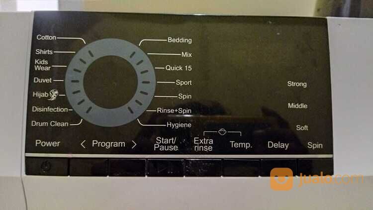 mesin cuci pintu depan merk aqua inverter watt murah istimewa