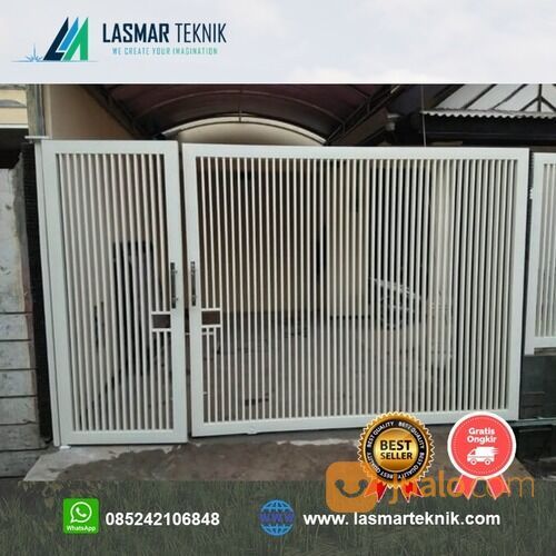 Pagar Besi Minimalis Bengkel Las Makassar | Lasmar Teknik