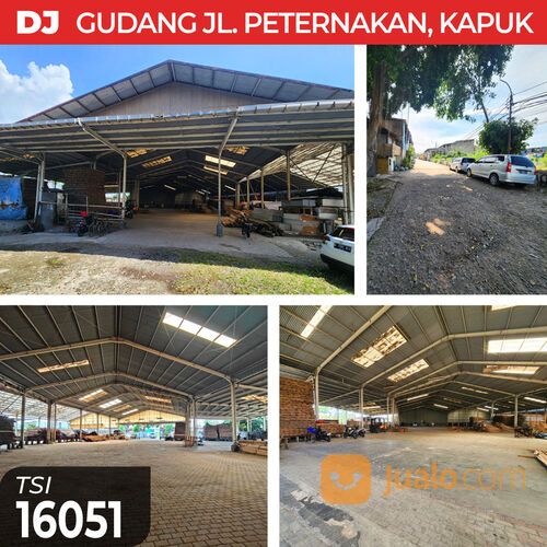 (TSI/16051) Gudang Jl. Peternakan, Kapuk, 5.829 m², HGB