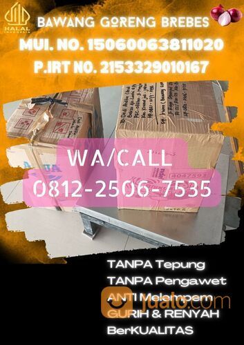 KRIUK! CALL! 0812-2506-7535, AGEN Bawang Goreng Untuk Bakso Gresik