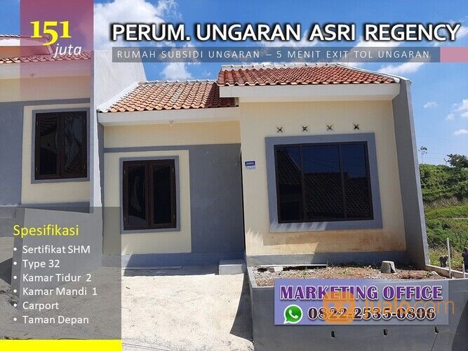 Rumah Subsidi Pemerintah "UNGARAN ASRI REGENCY" Ungaran Timur
