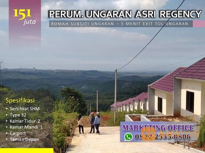 Rumah Subsidi Pemerintah "UNGARAN ASRI REGENCY" Ungaran Timur