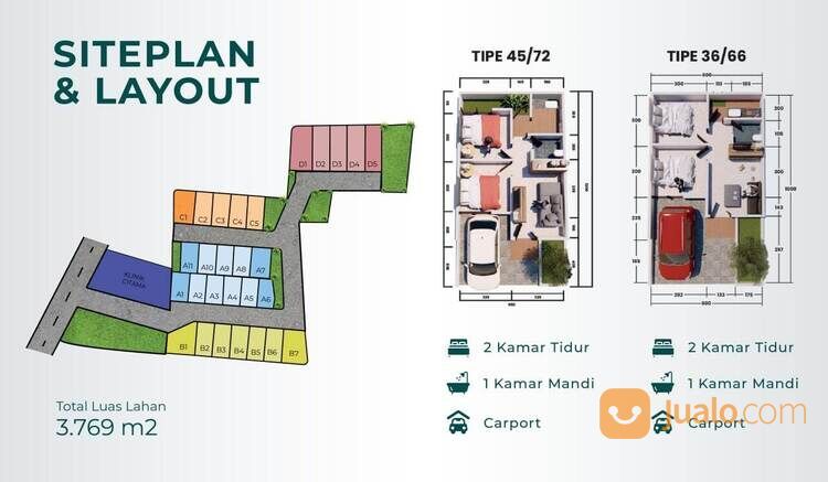 Rumah murah dekat toll di Arco sawangan depok