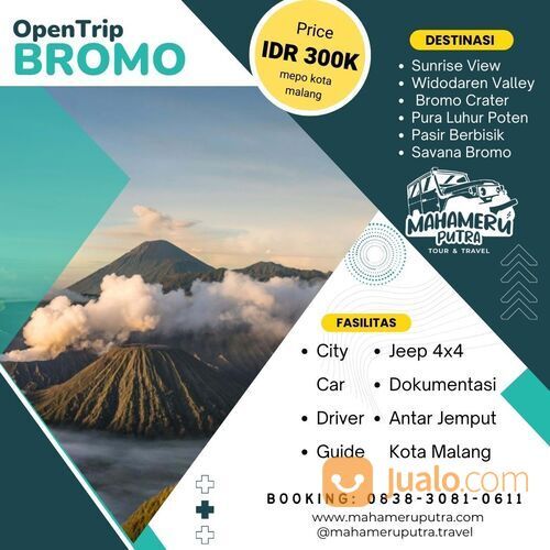 Explore Bromo Every Day ( Fasilitas Lengkap + Pasti Berangkat )