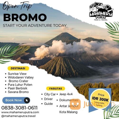 Explore Bromo Every Day ( Fasilitas Lengkap + Pasti Berangkat )