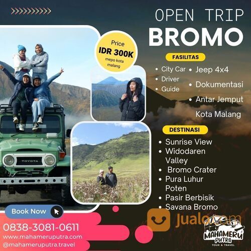 Explore Bromo Every Day ( Fasilitas Lengkap + Pasti Berangkat )