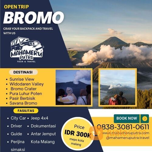 Explore Bromo Every Day ( Fasilitas Lengkap + Pasti Berangkat )