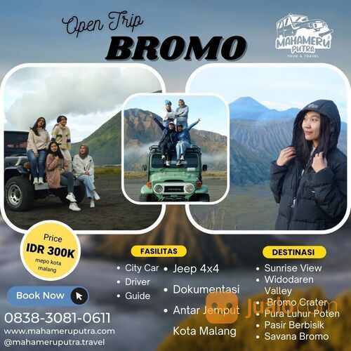 Explore Bromo Every Day ( Fasilitas Lengkap + Pasti Berangkat )
