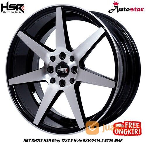 velg mobil Mazda Familia, Lantis, mazda2 ring 17 HSR NE7