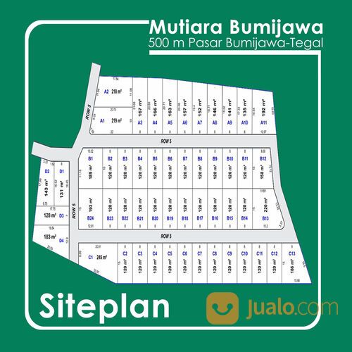 Tanah Kavling Standar Perumahan: 30 Jt-an, Bumijawa-Tegal