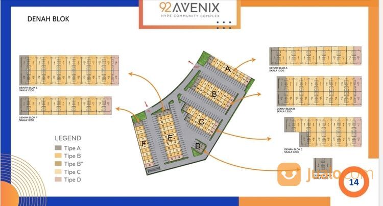 Ruko 92 Avenix Atmajaya BSD city Tangerang selatan