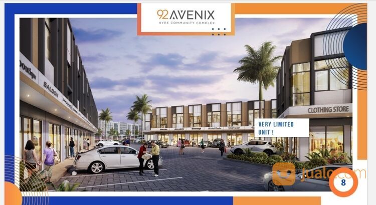 Ruko 92 Avenix Atmajaya BSD city Tangerang selatan