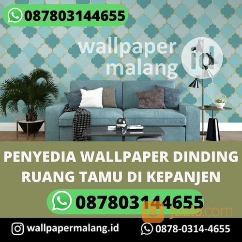 PENYEDIA WALLPAPER DINDING RUANG TAMU DI KEPANJEN