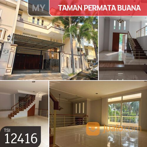 (TSI/12416) Rumah Taman Permata Buana, Cluster Pulau Ubi raya, Jakarta Barat, 10x20 m², 2½ Lt, SHM
