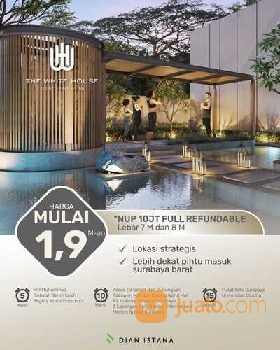 Rumah Dian Istana The White House Wiyung Graha Family Surabaya Murah