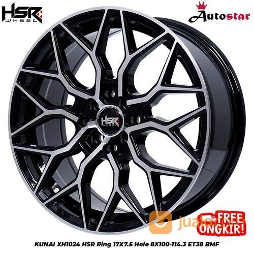 velg mobil evalia livina ring 17 HSR KUNAI