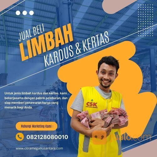 Pabrik penerima limbah kardus Jawa barat harga tertinggi
