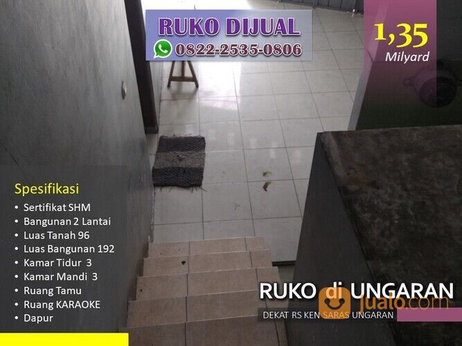 Ruko di Semarang Posisi Strategis di Kawasan Hiburan Galpanas Ungaran Kab Semarang