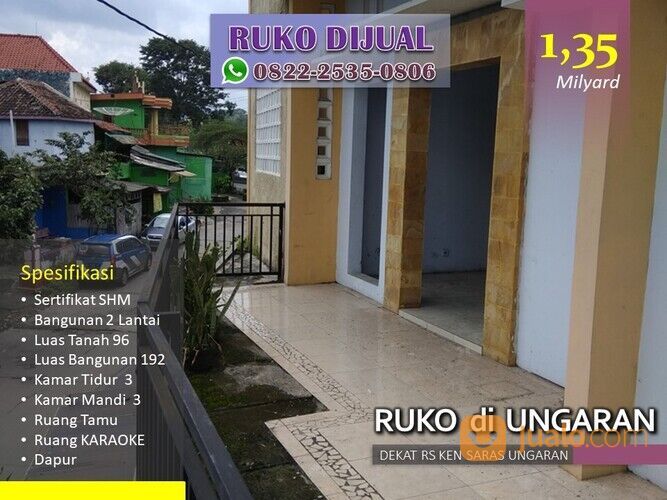 Ruko di Semarang Posisi Strategis di Kawasan Hiburan Galpanas Ungaran Kab Semarang