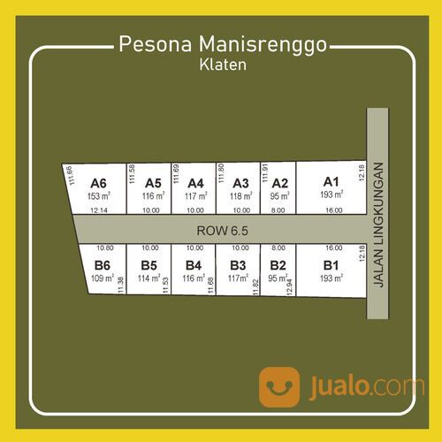 Tanah Murah Klaten Dekat Wisata Bendungan Karang Kendal Ber-SHM