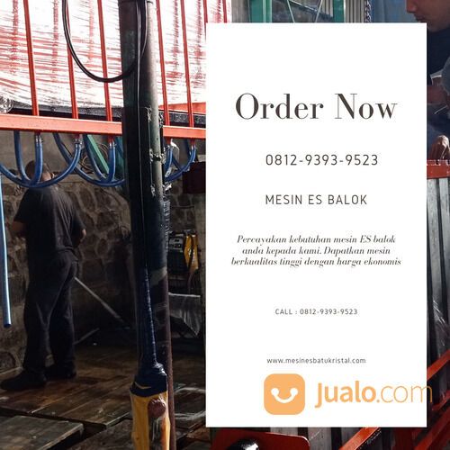 , Pabrik Mesin Es Balok 500 Kg Di Pati