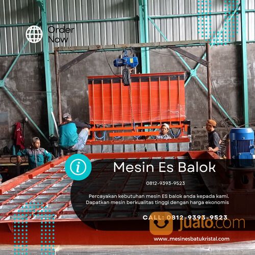 , Pabrik Mesin Es Balok 500 Kg Di Pati