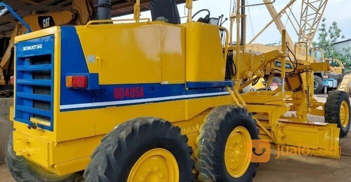 Motor Grader Komatsu GD405A ex Import tahun 2018