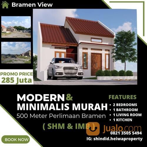 Rumah Minimalis Utara Proliman Bramen Klaten Hanya 285jt