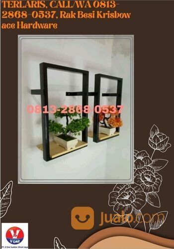 TERLARIS, CALL/WA 0813-2868-0537, Rak Besi Krisbow ace Hardware
