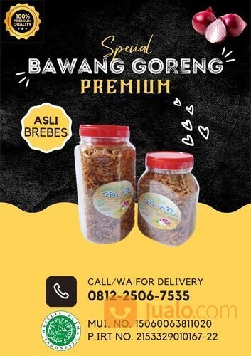 ORIGINAL! WA/CALL! 0812-2506-7535, PABRIK Bawang Goreng Untuk Bakso Banjarmasin