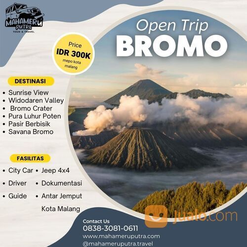 Open Trip Bromo - Trip Malang | Mahameru Putra Tour & Travel