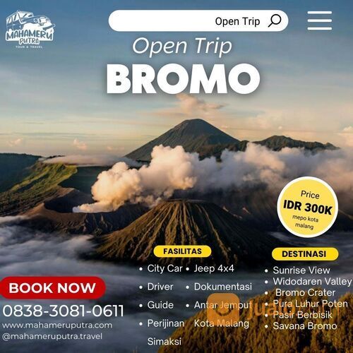 Open Trip Bromo - Trip Malang | Mahameru Putra Tour & Travel
