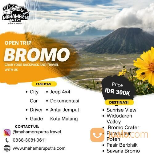 Open Trip Bromo - Trip Malang | Mahameru Putra Tour & Travel